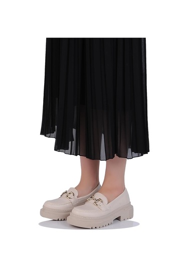 Skuaıter 205 Kalın Taban Kadın Babet Ayakkabı 001