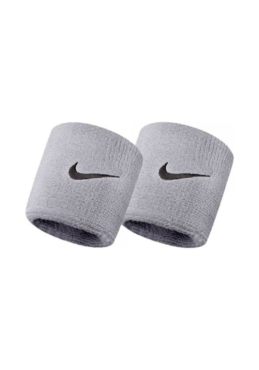 Nike Swoosh Wristbands Havlu El Bilekliği Gri Renk Gri