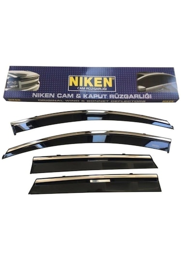 Nissan Qashqai Kromlu Cam Rüzgarlığı 2014 - 2020 Marka