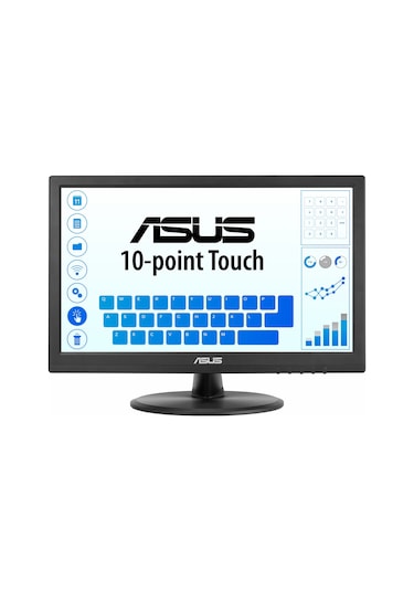 Asus Vt169he 15.6" 60hz 5ms Vga+hdmı Fullhd Ips Vesa Dokunmatik Monitör