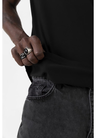 Camp Half Blood Zeus Siyah Erkek Tshirt Çok Renkli