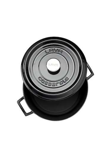 Lava Döküm Yuvarlak Tencere Trendy Çap 28Cm