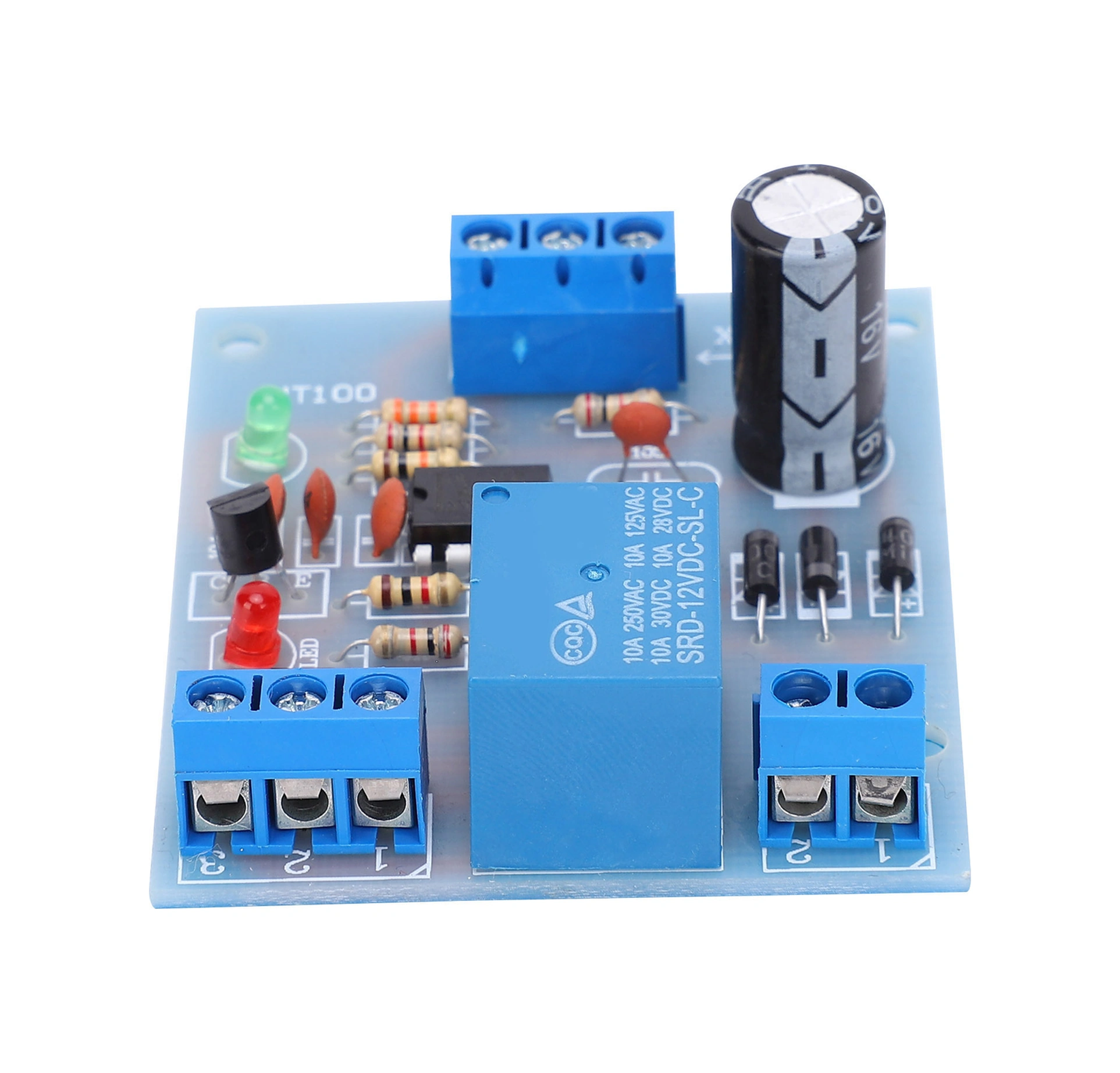 Yuntech01 12vdc Su Seviyesi Kontrolcü Modülü - Otomatik Pompa Dolum Ve Boşaltma, Yüksek Akım Röle, Pcb Tabanlı, Kararlı Performans