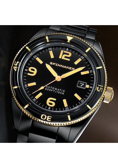 Spınnaker Sp-5055-55 Erkek Kol Saati Siyah