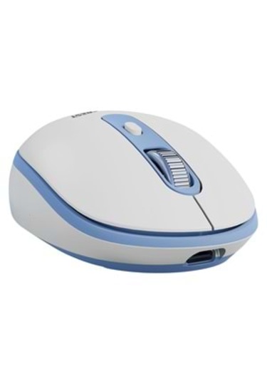 Everest Sm-bt42 Usb Beyaz/mavi 3in1 Bluetooth Ve 2.4ghz Şarj Edilebilir Kablosuz Mouse
