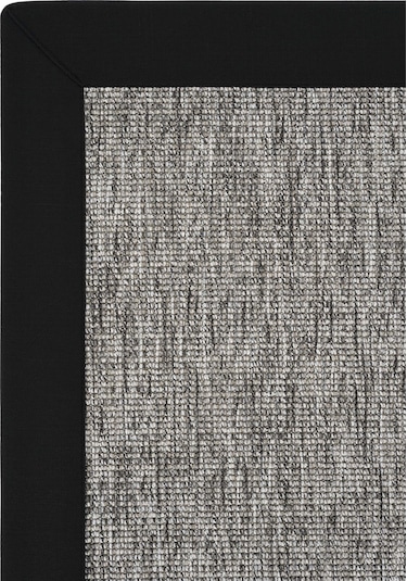 Cool Halı Londra Gri Mutfak Halısı Hasır Leke Tutmaz Tezgah Önü Yolluk Bordürlü İthal Sisal Halı