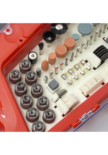 1001Alet Rox 0074 Mini Taşlama Gravür Makinası Hobi Seti 210 Parça