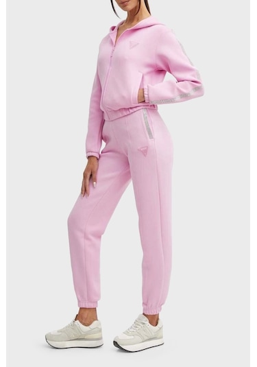 Guess Kadın Kiara Pembe Pantolon Pembe