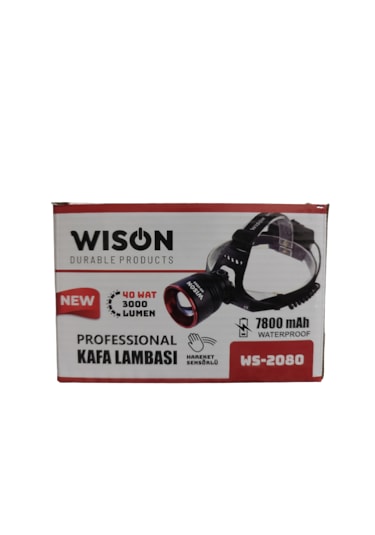 Wıson Ws-2080 3000 Lüm. 40 Watt Pro Kafa Lambası