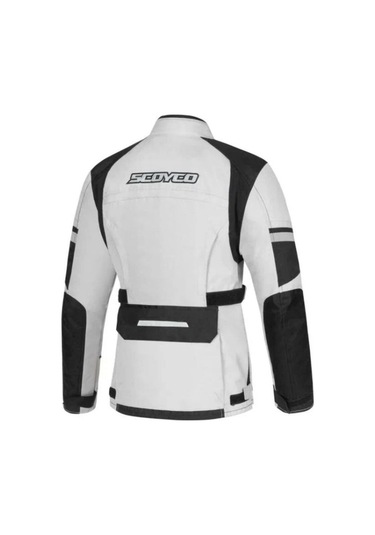 Motosiklet Montu 4 Mevsim Uzun Oxford 600-d Dayanıklı Kumaş Women Motor Mont Grey