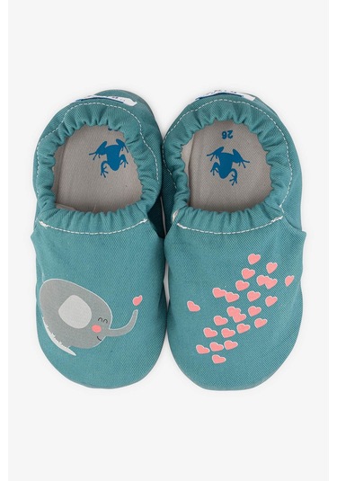 Hopfrög Kids Cute Hose Hyper Petrol Mavi Barefoot Akıllı Patik Petrol Mavi