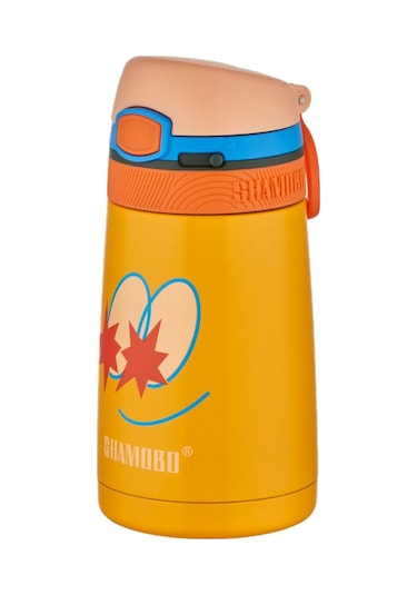 Shamobo 2li Set Pipetli Çelik Termos 350ml  - 6 Saat Isı Yalıtımı