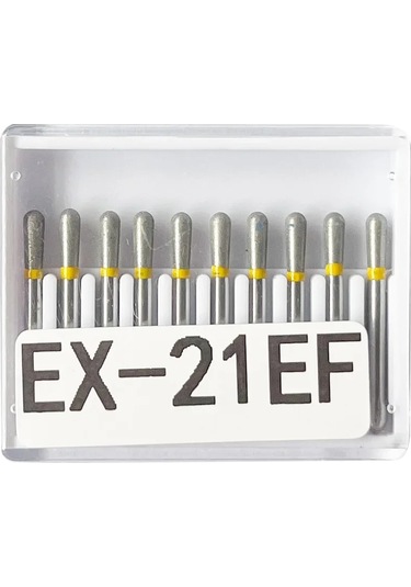 Diş Elmas Burs 10 Adet/takım Fg Çaplı Matkap Ucu 1.6mm Yüksek Hızlı Saplı Tc/tf/tr/bc/dı/ex/fo/sf/sı/so Serisi Matkap Uçları Açık Sarı