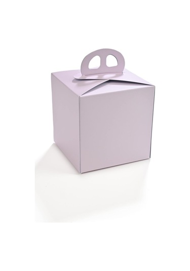 Pasta Kabı Pembe-mavi 10 X 10 Cm 25 Adet