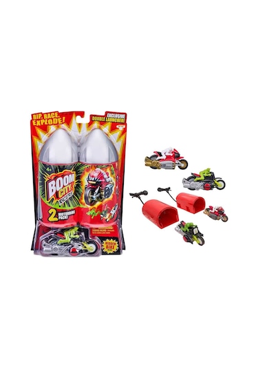 Boom City Racers Motorsiklet 2'li Paket Bmc06000