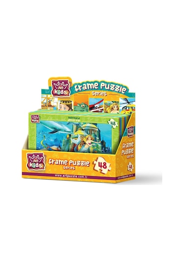 Art Çocuk Puzzle 48 Parça Itfaiye Ekibi