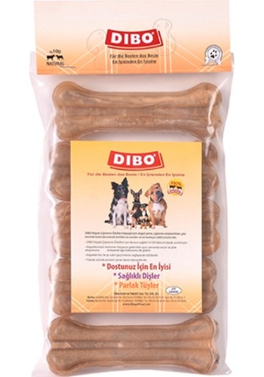 Dibo Natürel Press Kemik Köpek Ödülü 5'li 75-80 G 13 CM