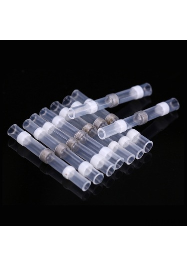 Kosona 500 Adet Su Geçirmez Kaynaklı Isı Sıçramalı Bağlantı Terminali Seti 50kırmızı+50mavi+40beyaz+20sarı+340siyah Kutulu