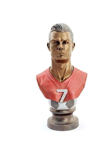 River World Büst Polyester Figürü Ronaldo