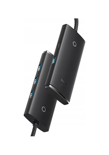 Baseus Lite Series 4Portlu Type-C to USB 3.0 Çevirici Hub Adaptör