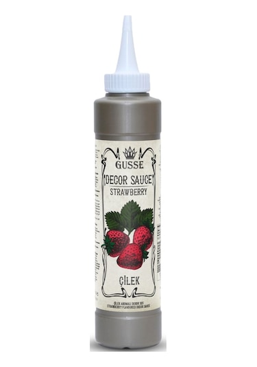 Gusse Çilek Aromalı Dekor Sos 750 G