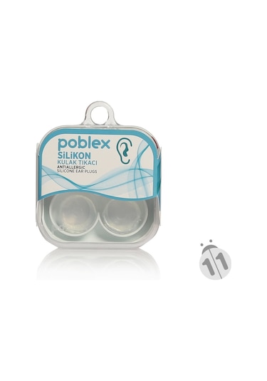 Poblex Silikon Kulak Tıkacı 4 Lü