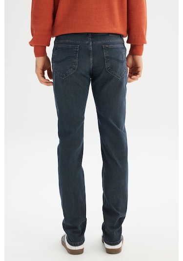 Lee Pamuklu Slim Fit Esnek Erkek Jean Pantolon Ml701012397 Mavi