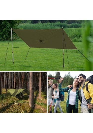 Moveevo Orman Mutfakçıları İçin 3'ü Bir Arada Pu Su Geçirmez Çadır Battaniye Piknik Matı, Outdoor Yağmurluk Kumaşı, Hiking Ve Kamp İçin Yeşil Haki Moveevo Orman Mutfakçıları İçin 3'ü Bir Arada Pu Su Geçirmez Çadır Battaniye Piknik Matı, Outdoor Yağmurluk Kumaşı, Hiking Ve Kamp İçin Yeşil Haki