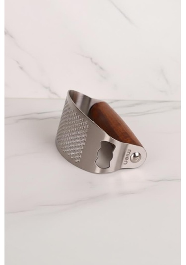 Mien Prateg Akasya Saplı Sarımsak Ezici Ergonomik Ahşap