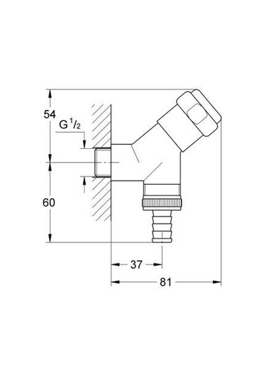 Grohe Çamaşır  Musluğu - 41010000 Krom