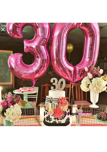 2 Adet 40 İnç Alüminyum Folyo Numarası Balonlar Doğum Günü Düğün Nişan Partisi Dekor Çocuk Balosu Malzemeleri 1-altın