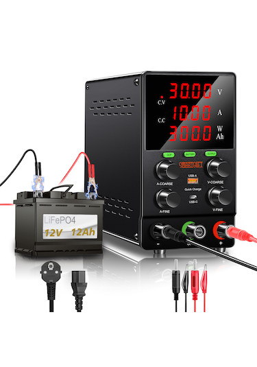 Şarj Fonksiyonlu 30v/10a Ayarlı Dc Güç Kaynağı Voltaj Regülatörü