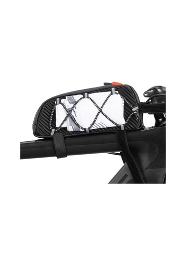 Rockbros-su Geçirmez Bisiklet Çantası Ön Çerçeve Üst Tüp Bisiklet Ya21216 Siyah