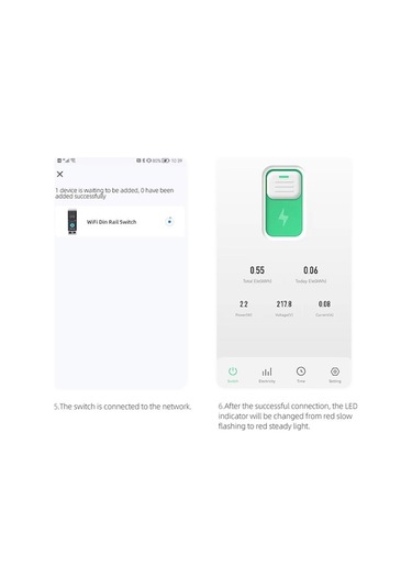 Besthome1 Tuya Uygulaması İle Kontrol Edilebilir Devre Kesici, Akıllı Ev İçin Tuya Wifi Tuya Wifi
