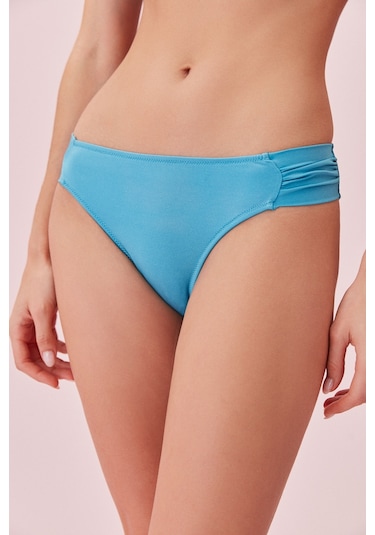Suwen Yanı Pileli Bikini Alt Sb24560336