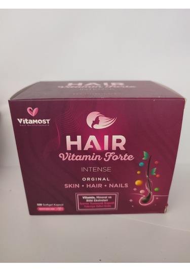 HAIR VİTAMİN FORTE INTENSE 120 SOFT JEL KAPSÜL