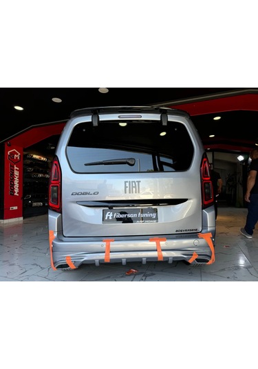 Fiat Doblo Spoiler 2023... ---fibersan Tuning