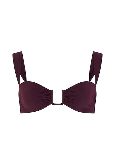 Away That Day Cannes Bağlamalı Bikini Üstü Mor