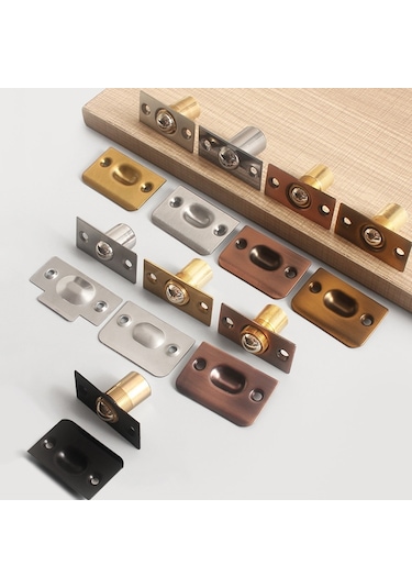 Sones Ev Paslanmaz Çelik Ve Bakır Kapı Bumbler Kilidi, Renk: Antik Kırmızı