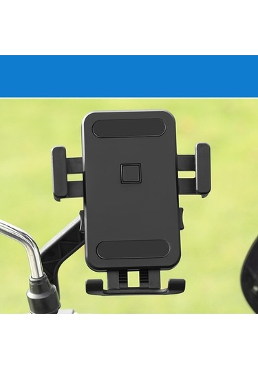 Joyhub Motosiklet Telefon Tutucu Cep Telefonu Tutucu Tolbar Montajı Için Kararlı Bisiklet Telefon Montajı Mavi Torpido Üstü Yok Ysz88f
