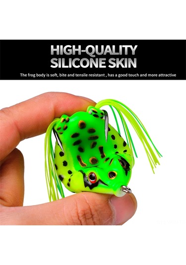 Neevoyu Yüzen Kurbağa Yem Seti - Tuzlu/tatlı Su Balıkçılığı İçin Yapay Yemler