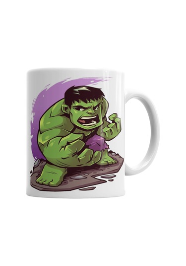 Hulk Chibi Kupa Bardak Porselen Karışık