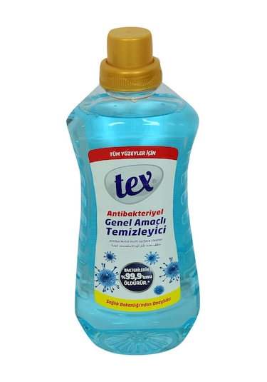 Tex Genel Amaçlı Yüzey Temizleyici Mavi 1500 ML