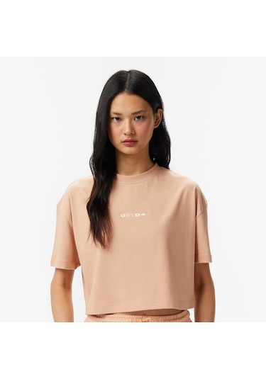 United4 Unıted4 Regular Fit Kadın Pembe T-shirt Bsc-utws Pembe