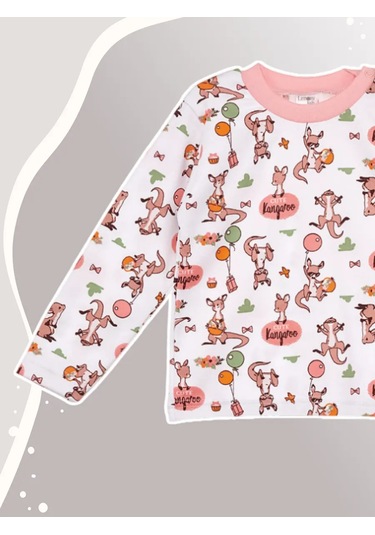 Lemony Kıds Yenidoğanlar İçin Uzun Kollu Tişörtler Ve Bluzlar, Set 165072832 Pembe