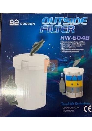 Sunsun Hw-604b Akvaryum Dış Filtre