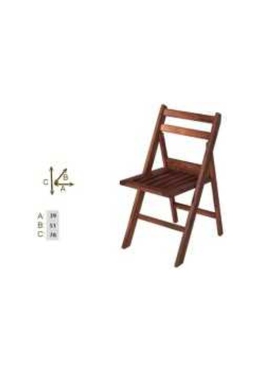 Bahçecimobilya Ispanya Sandalye - Ispanya Sandalye Kahverengi