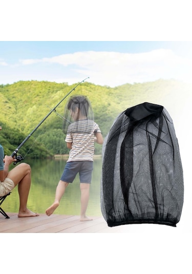 Homyl Yürüyüş Tırmanma Açık Için Kafa Net Mesh Siyah Siyah