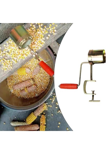 Suntek El Crank Mısır Harman Makinesi Soyucu Planya Mutfak Çok Renkli Diğer