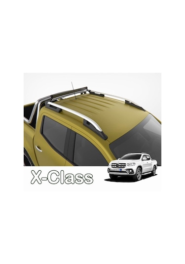 Hilux 2005 2006 2007 2008 2009 2010 2011 2012 2013 2014 2015 2016 2017 2018 2019 2020 Portbagaj Tavan Çitası Gri